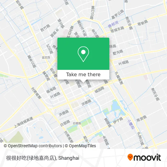 很很好吃(绿地嘉尚店) map