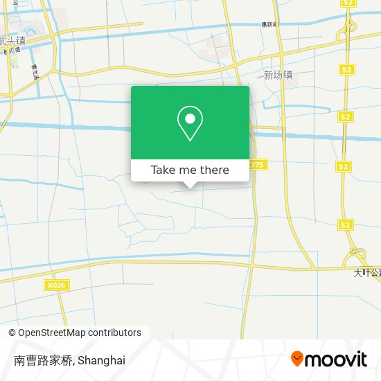 南曹路家桥 map