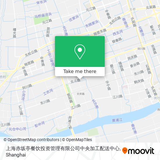 上海赤坂亭餐饮投资管理有限公司中央加工配送中心 map
