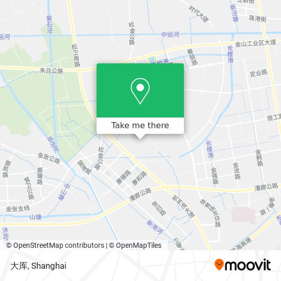 大厍 map