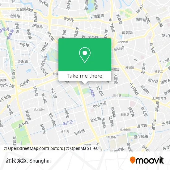 红松东路 map