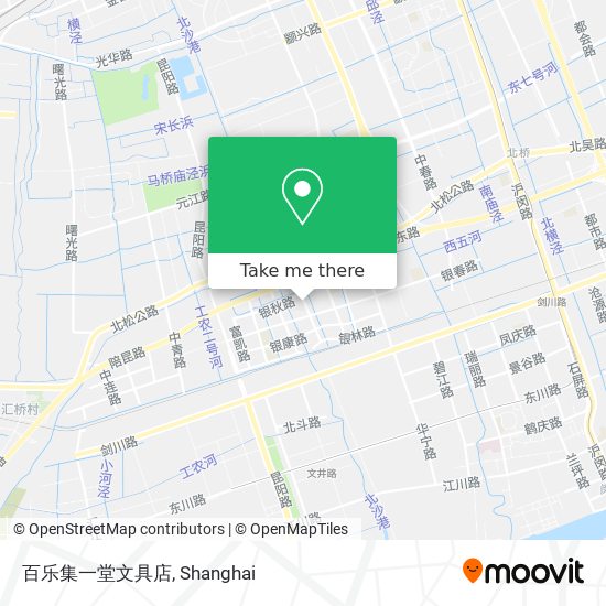 百乐集一堂文具店 map