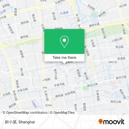 厨小菜 map