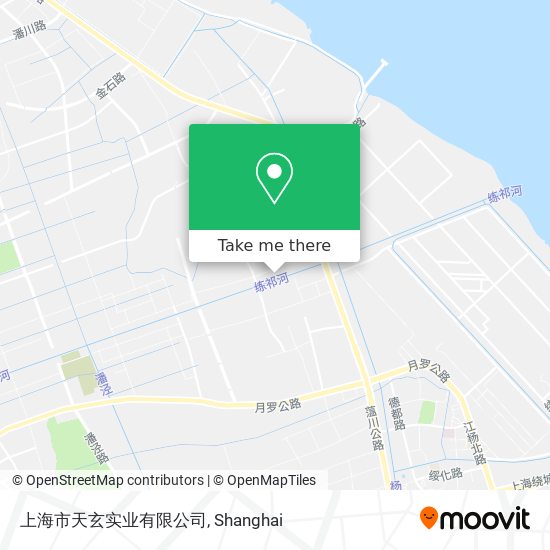 上海市天玄实业有限公司 map