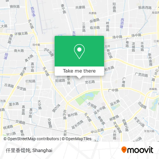 仟里香馄饨 map