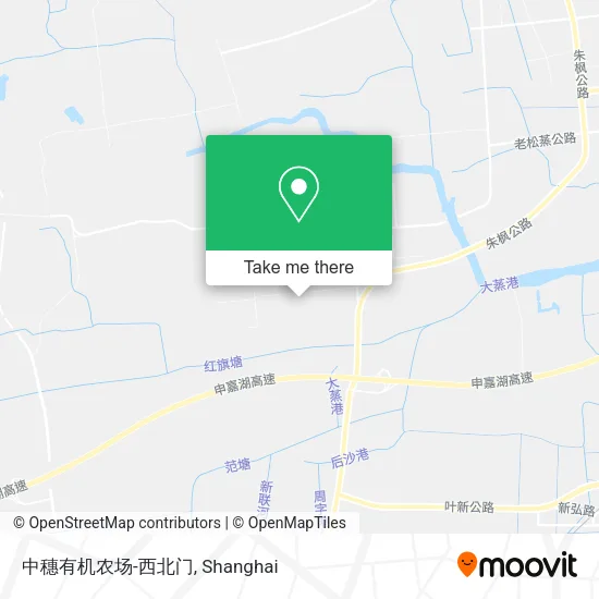 中穗有机农场-西北门 map