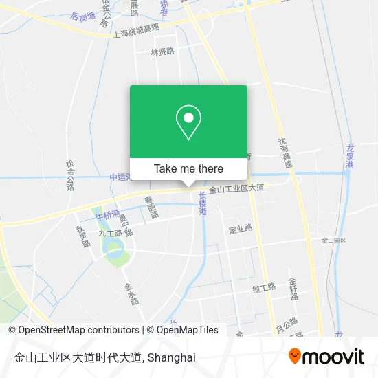 金山工业区大道时代大道 map