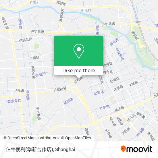 仨牛便利(华新合作店) map
