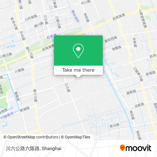 川六公路六陈路 map