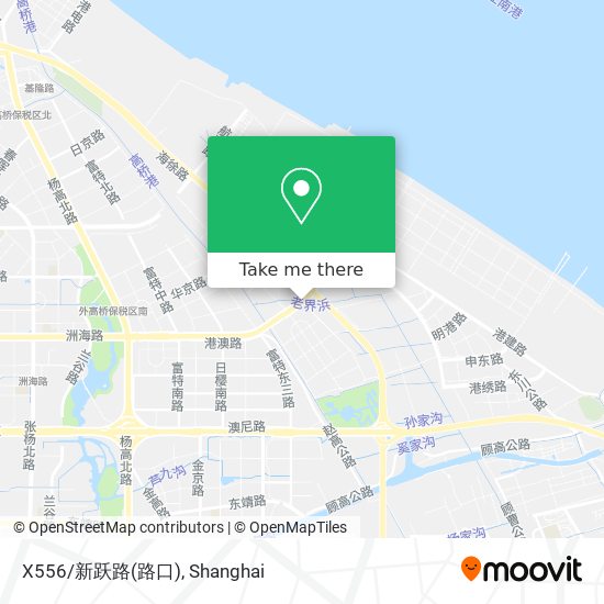 X556/新跃路(路口) map