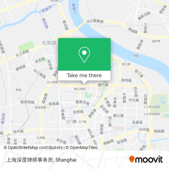 上海深度律师事务所 map