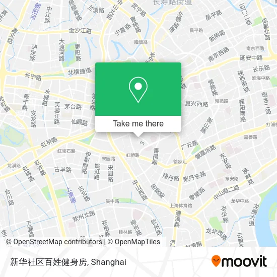 新华社区百姓健身房 map
