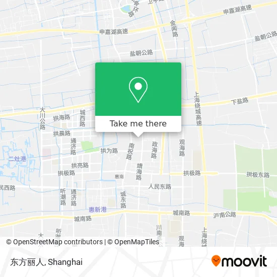 东方丽人 map