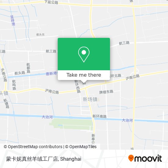 蒙卡妮真丝羊绒工厂店 map
