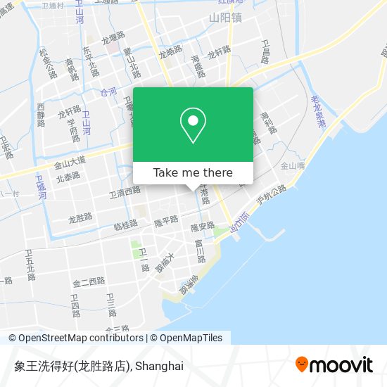 象王洗得好(龙胜路店) map