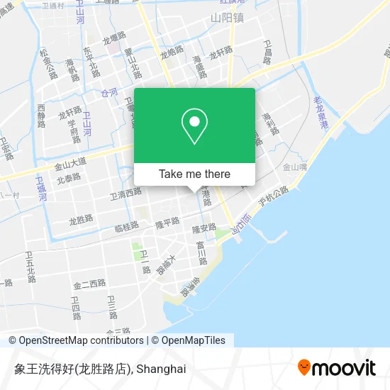 象王洗得好(龙胜路店) map
