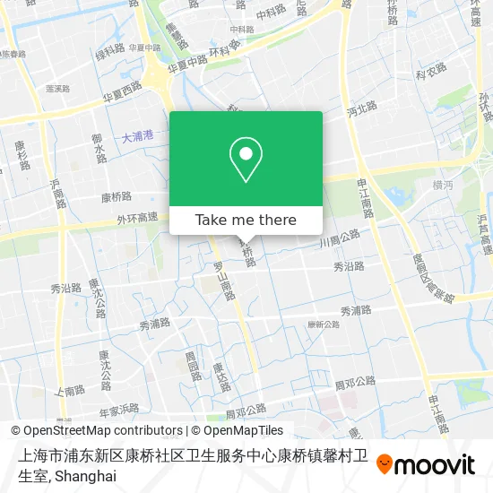 上海市浦东新区康桥社区卫生服务中心康桥镇馨村卫生室 map
