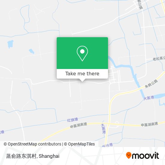 蒸俞路东淇村 map