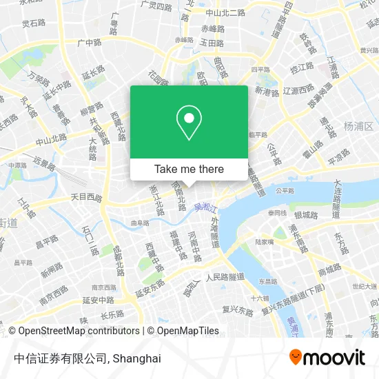中信证券有限公司 map