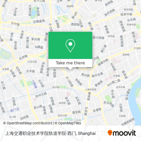 上海交通职业技术学院轨道学院-西门 map