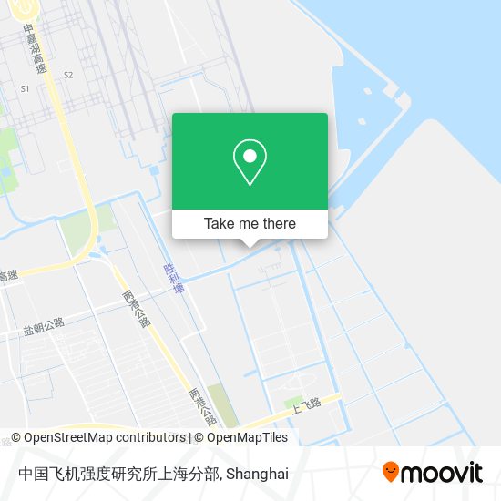 中国飞机强度研究所上海分部 map