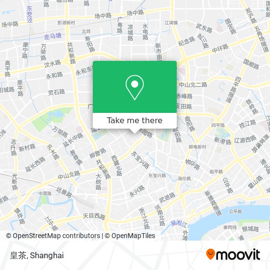 皇茶 map