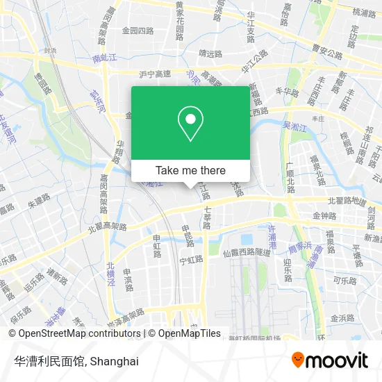 华漕利民面馆 map