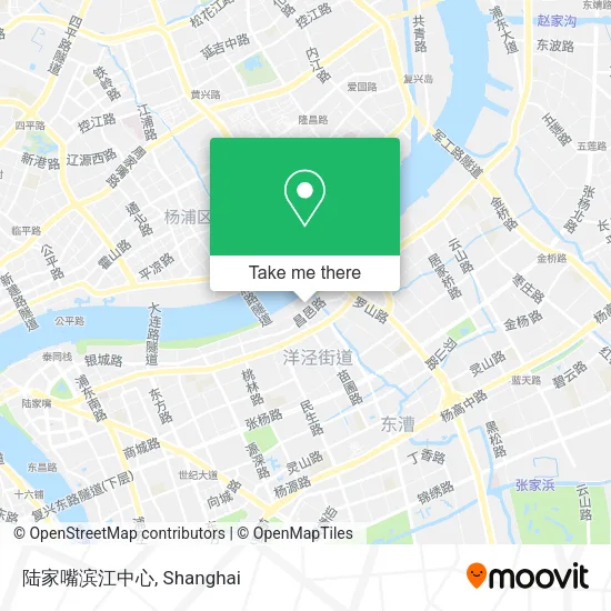陆家嘴滨江中心 map