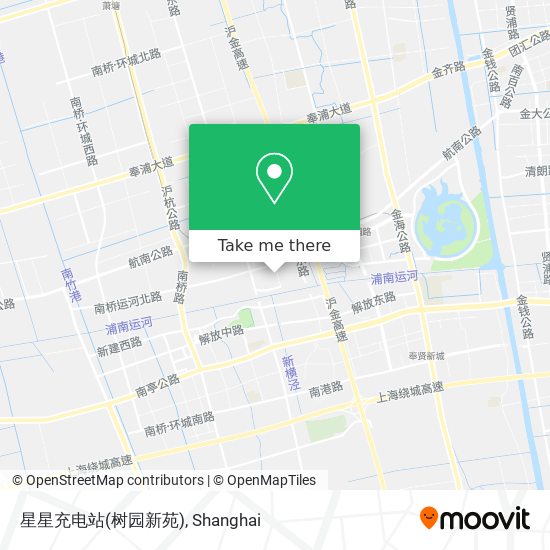 星星充电站(树园新苑) map