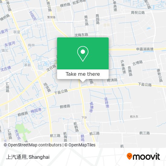 上汽通用 map