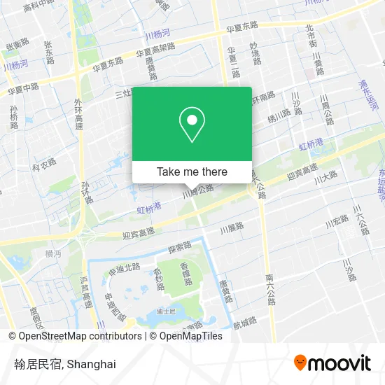 翰居民宿 map