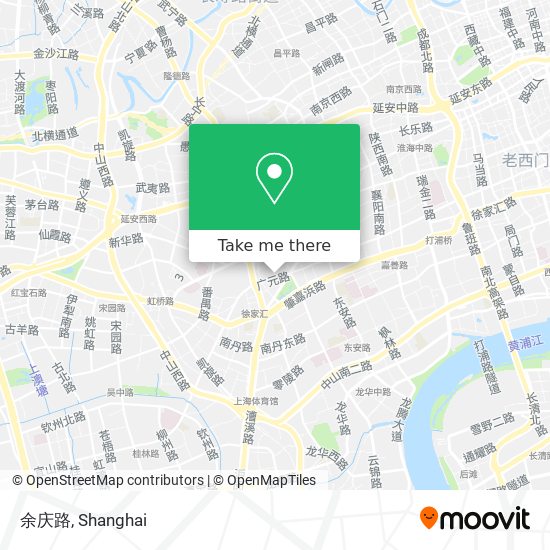余庆路 map