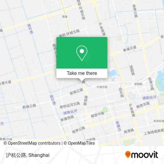 沪杭公路 map
