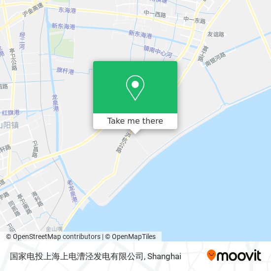 国家电投上海上电漕泾发电有限公司 map