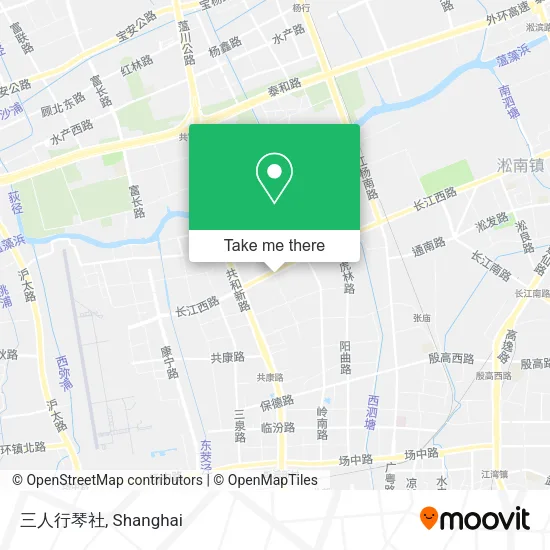 三人行琴社 map