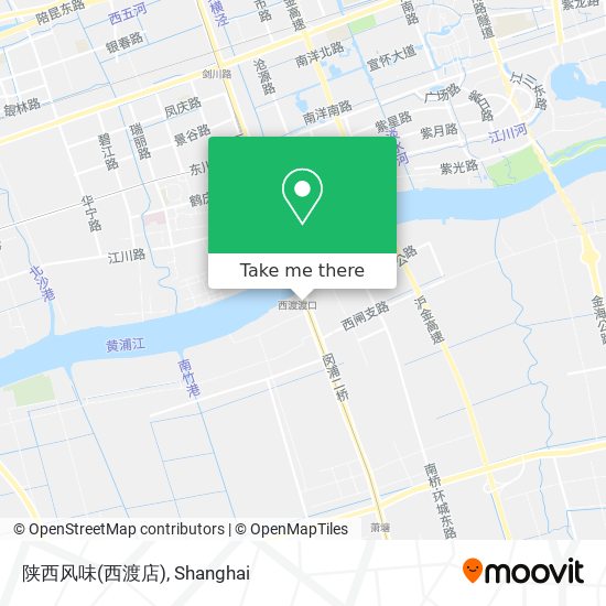 陕西风味(西渡店) map