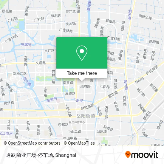 通跃商业广场-停车场 map
