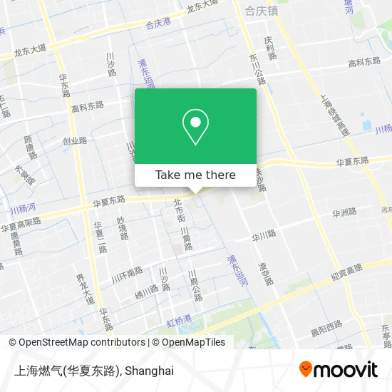 上海燃气(华夏东路) map