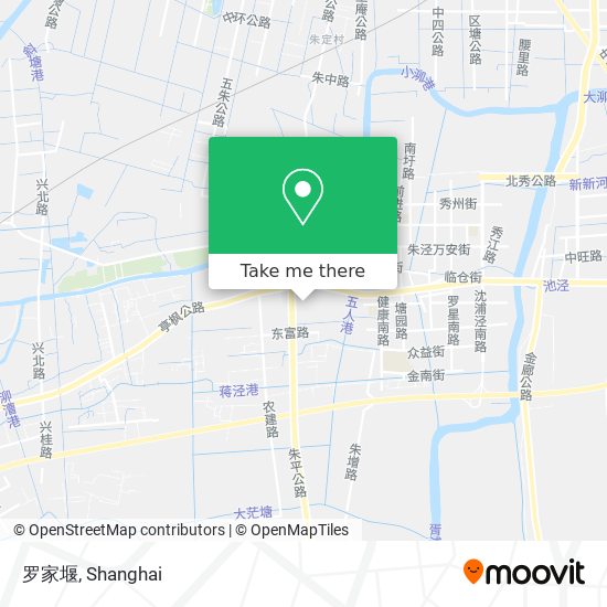 罗家堰 map