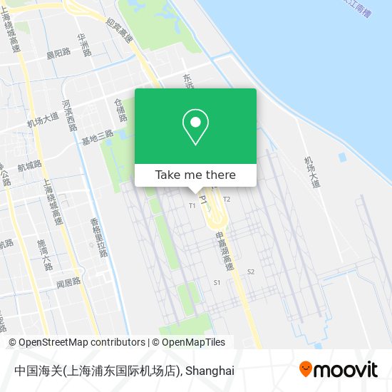中国海关(上海浦东国际机场店) map