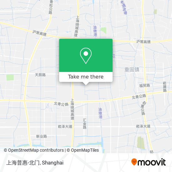 上海普惠-北门 map
