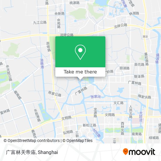 广富林关帝庙 map