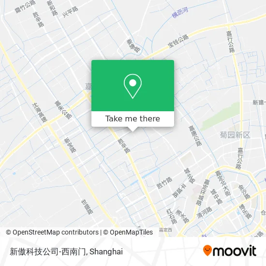 新傲科技公司-西南门 map