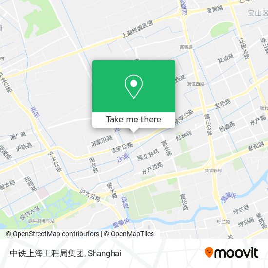 中铁上海工程局集团 map