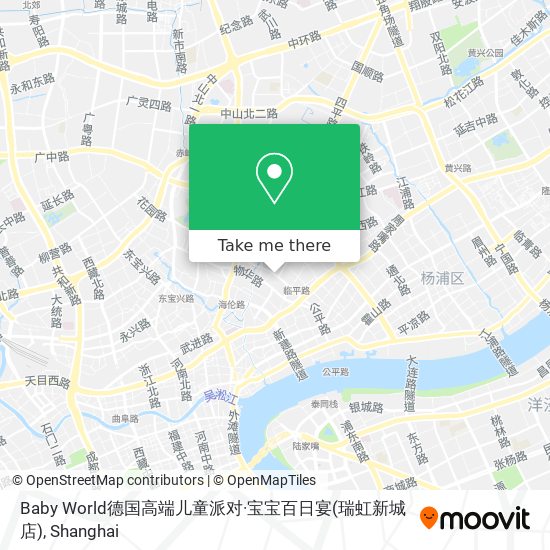Baby World德国高端儿童派对·宝宝百日宴(瑞虹新城店) map