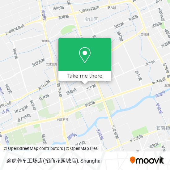 途虎养车工场店(招商花园城店) map