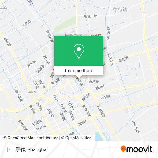 卜二手作 map
