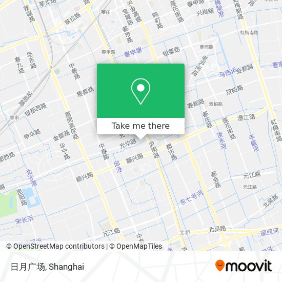 日月广场 map