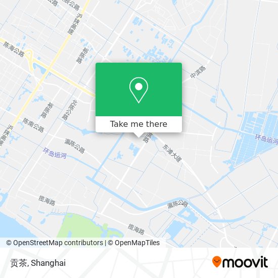 贡茶 map