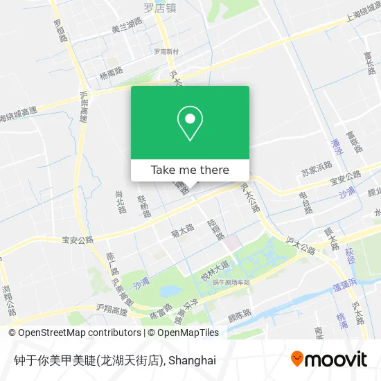钟于你美甲美睫(龙湖天街店) map